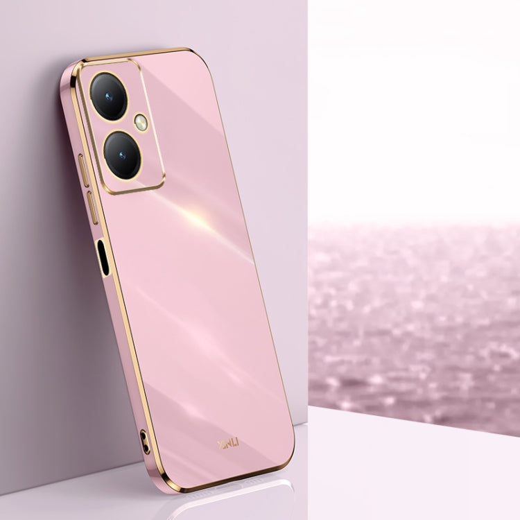 XINLI Straight Edge 6D Electroplate TPU Phone Case