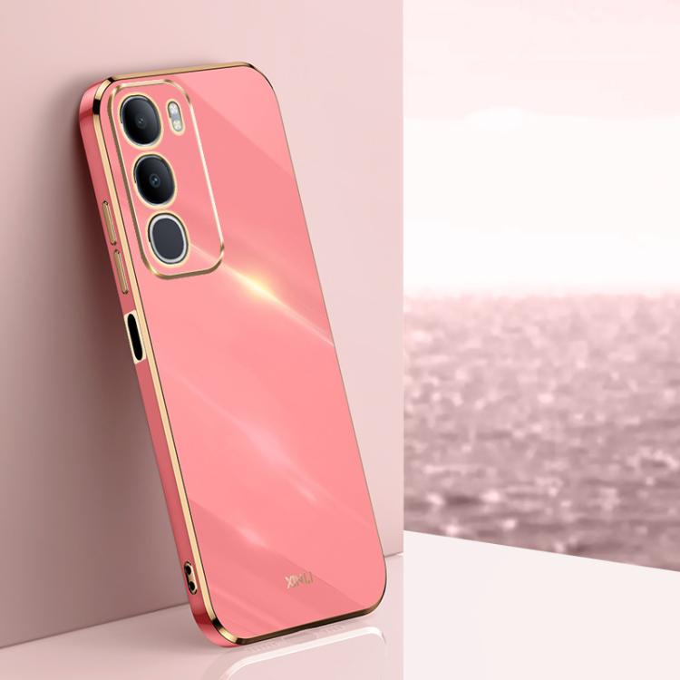 XINLI Straight Edge 6D Electroplate TPU Phone Case