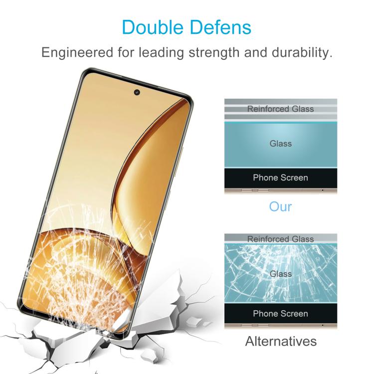 0.26mm 9H 2.5D Tempered Glass Film, For Realme P3x / Narzo 80x, For Realme 14T 5G, For Realme V70, For Realme P3 5G, For Realme 14 Pro Lite, For Realme C75x, For Realme Neo7x, For Realme Neo7 SE, For Realme 14x India, For Realme 12 / C75, For Realme C6...