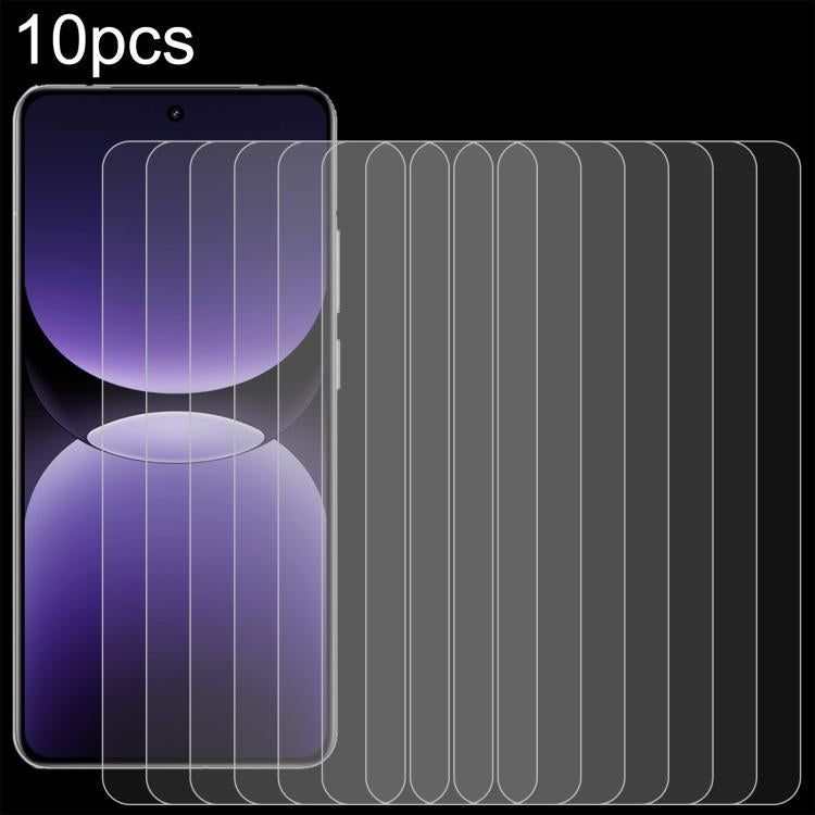 10pcs 0.26mm 9H 2.5D Tempered Glass Film, For Realme GT7, For Realme Narzo 80 Pro, For Realme P3x / Narzo 80x, For Realme 14T 5G, For Realme V70, For Realme P3 5G, For Realme 14 Pro Lite, For Realme C75x, For Realme Neo7x, For Realme Neo7 SE
