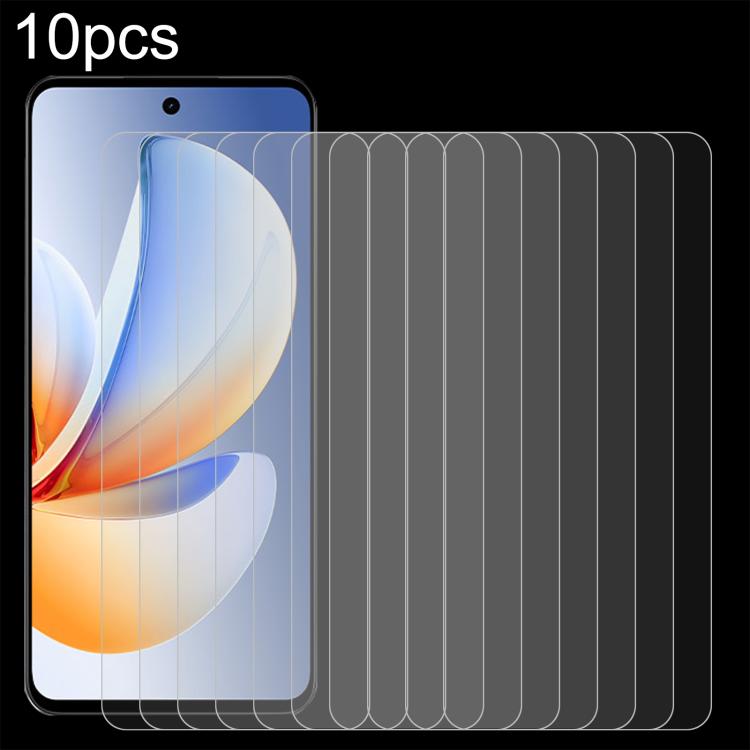 10pcs 0.26mm 9H 2.5D Tempered Glass Film