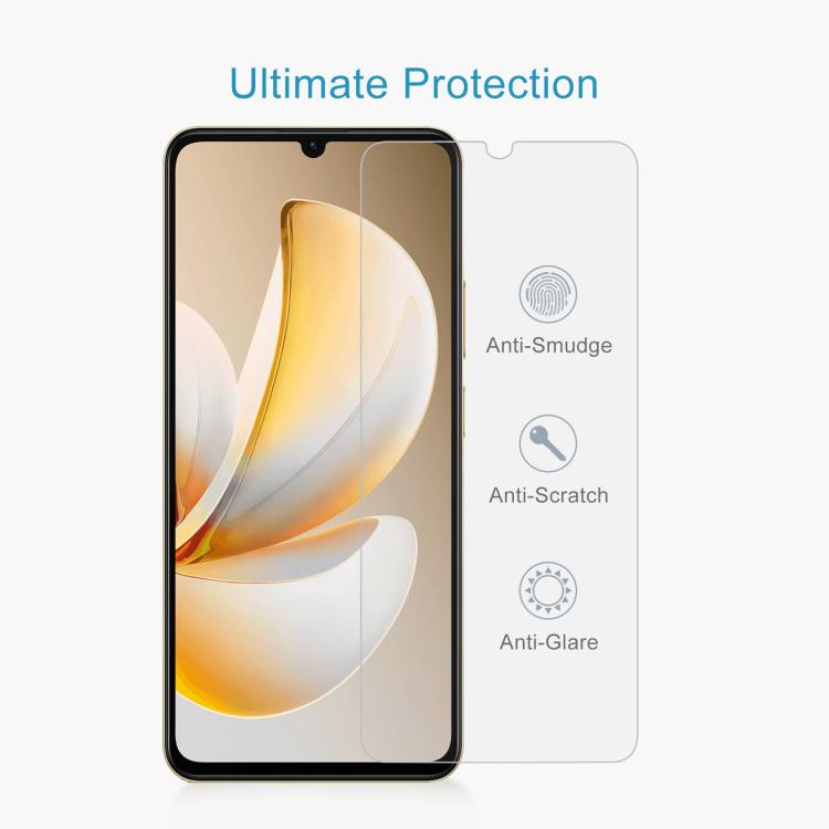 10pcs 0.26mm 9H 2.5D Tempered Glass Film
