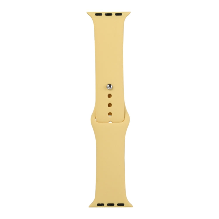 Silicone Watch Replacement Strap, Short Section (female), For Apple Watch Series 8&7 41mm / SE 2&6&SE&5&4 40mm / 3&2&1 38mm
