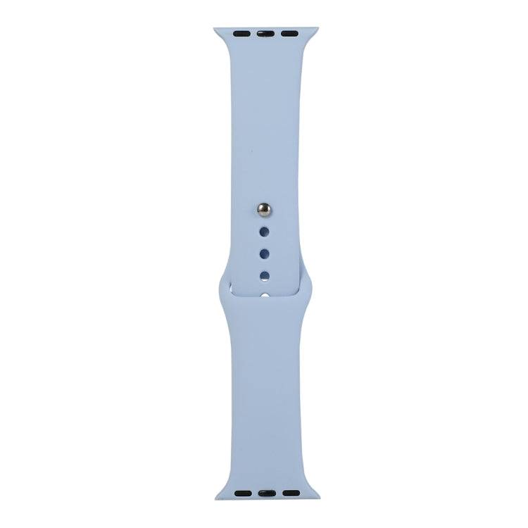 Silicone Watch Replacement Strap, Short Section (female), For Apple Watch Series 8&7 41mm / SE 2&6&SE&5&4 40mm / 3&2&1 38mm