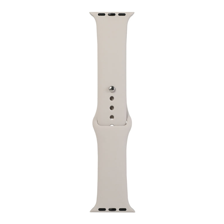 Silicone Watch Replacement Strap, Short Section (female), For Apple Watch Series 8&7 41mm / SE 2&6&SE&5&4 40mm / 3&2&1 38mm