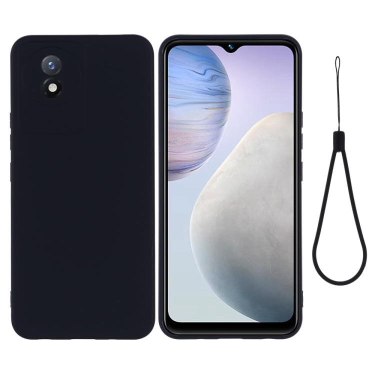 Pure Color Liquid Silicone Shockproof Phone Case