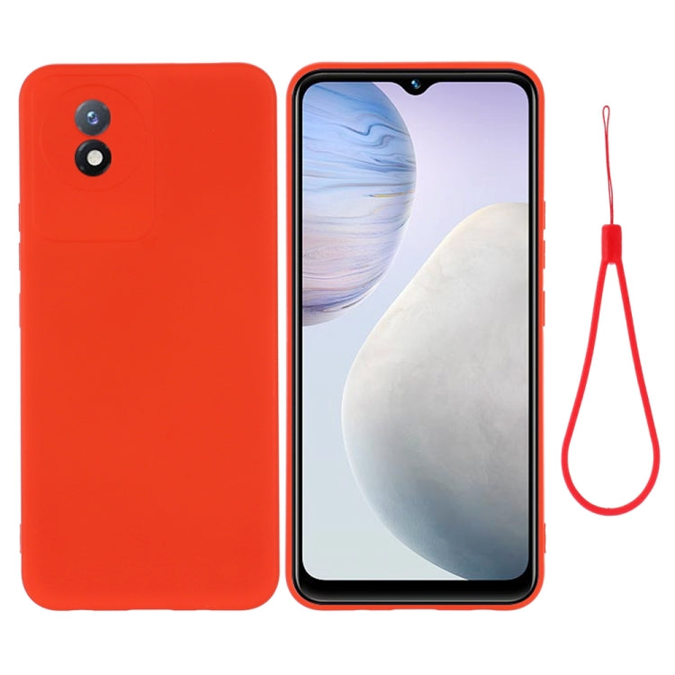 Pure Color Liquid Silicone Shockproof Phone Case
