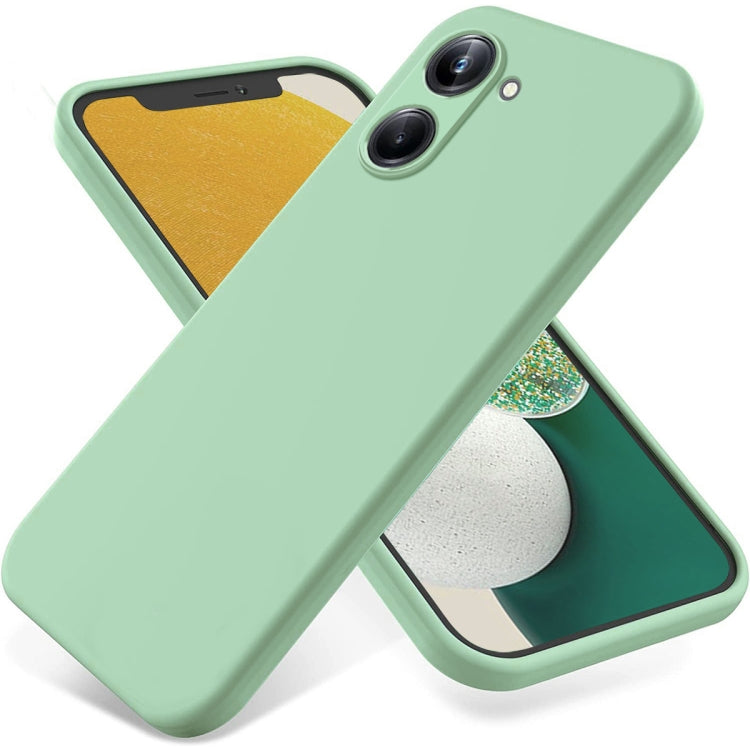 Solid Color Liquid Silicone Dropproof Full Coverage Phone Case