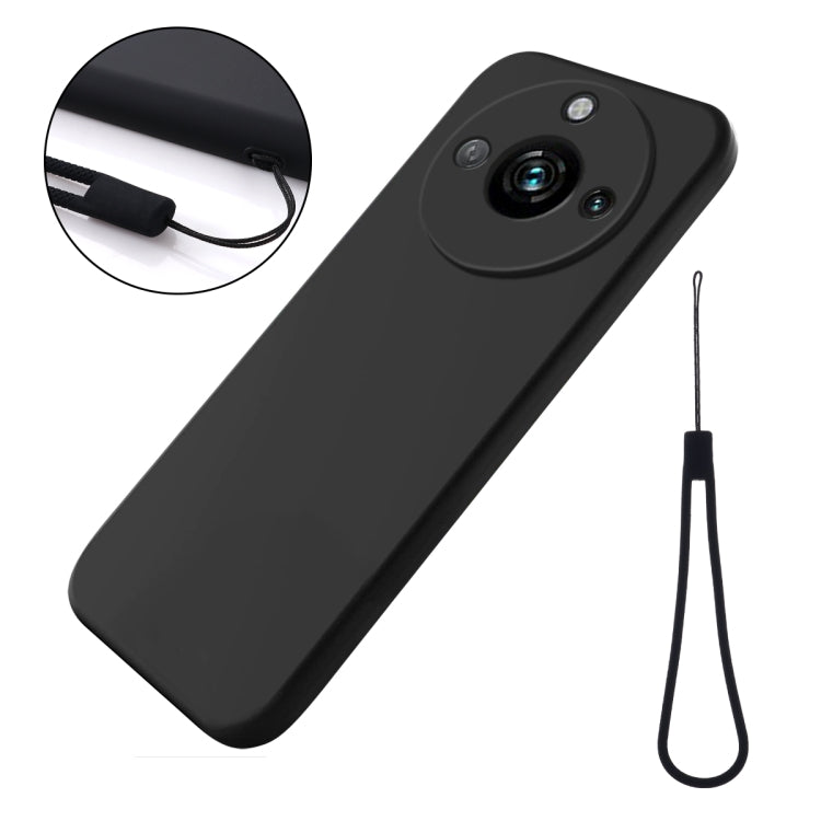 Solid Color Liquid Silicone Dropproof Full Coverage Phone Case