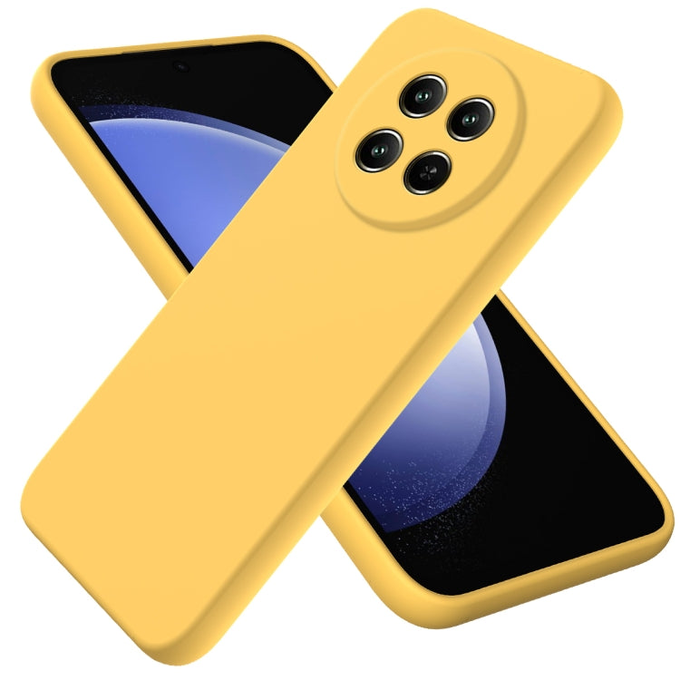Solid Color Liquid Silicone Dropproof Full Coverage Phone Case