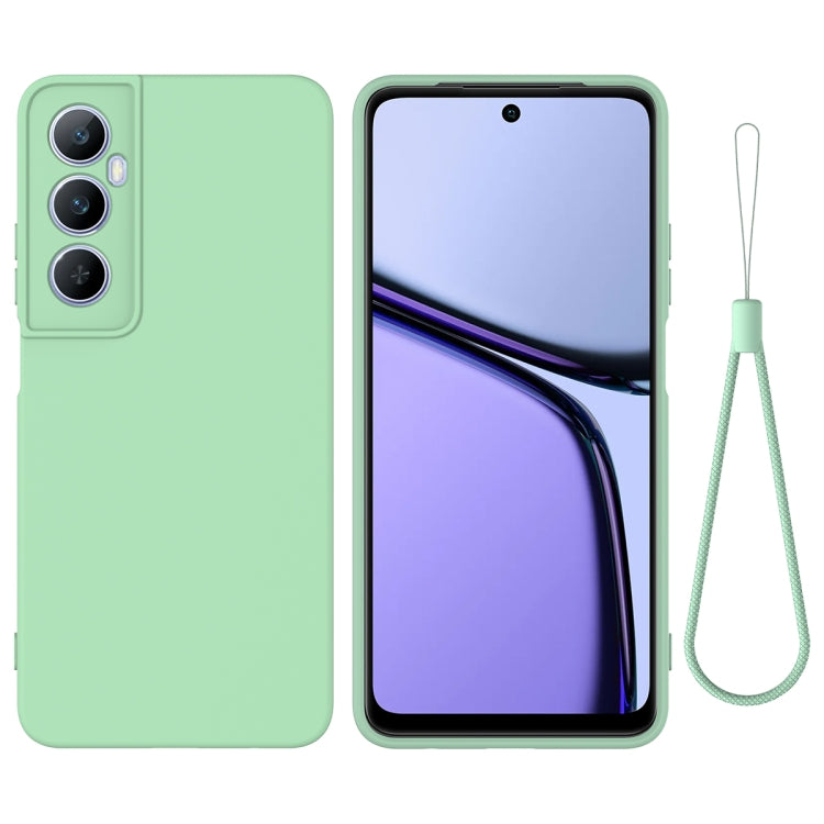 Solid Color Liquid Silicone Dropproof Full Coverage Phone Case