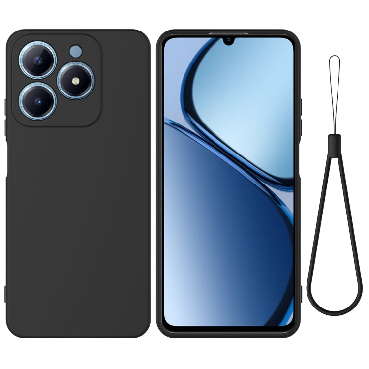 Solid Color Liquid Silicone Dropproof Full Coverage Phone Case
