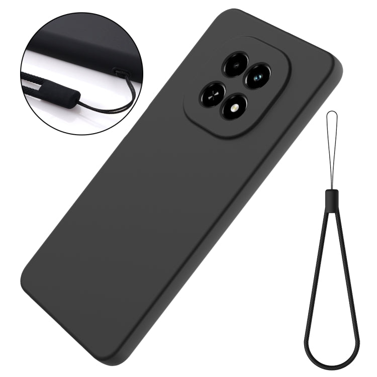 Solid Color Liquid Silicone Dropproof Full Coverage Phone Case