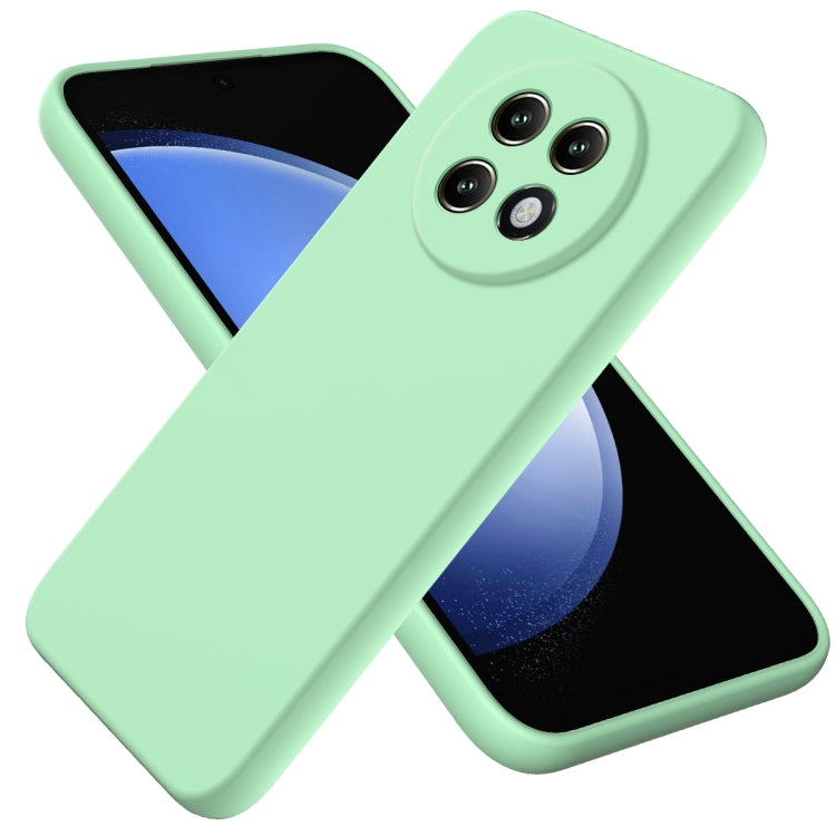 Solid Color Liquid Silicone Dropproof Full Coverage Phone Case