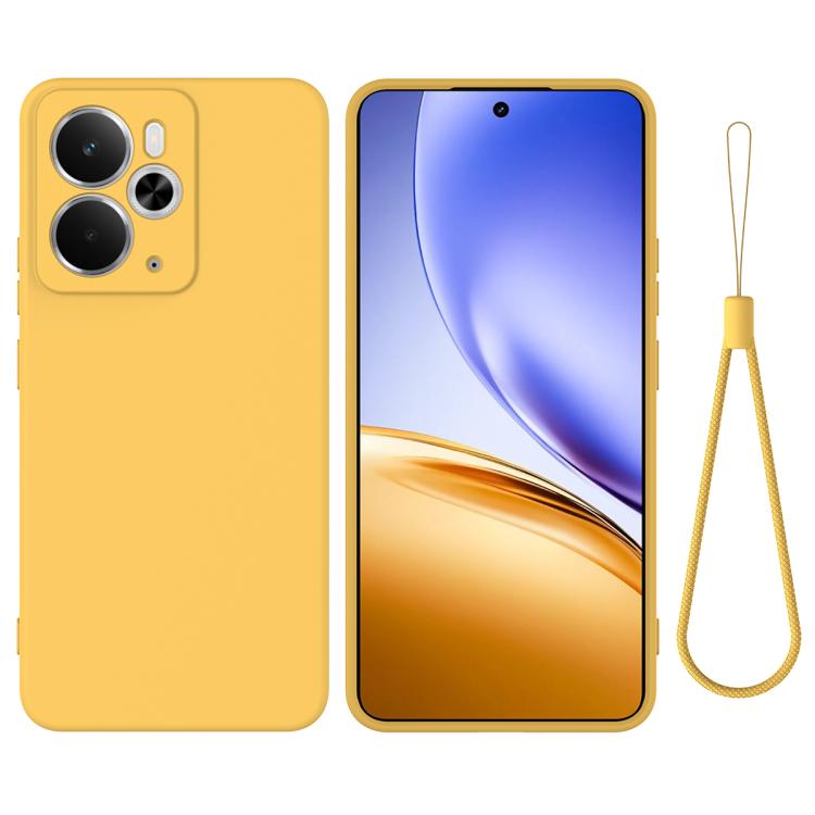Solid Color Liquid Silicone Dropproof Full Coverage Phone Case