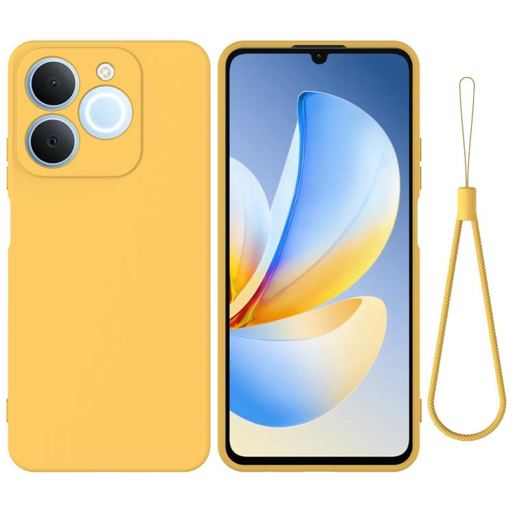 Solid Color Liquid Silicone Dropproof Full Coverage Phone Case
