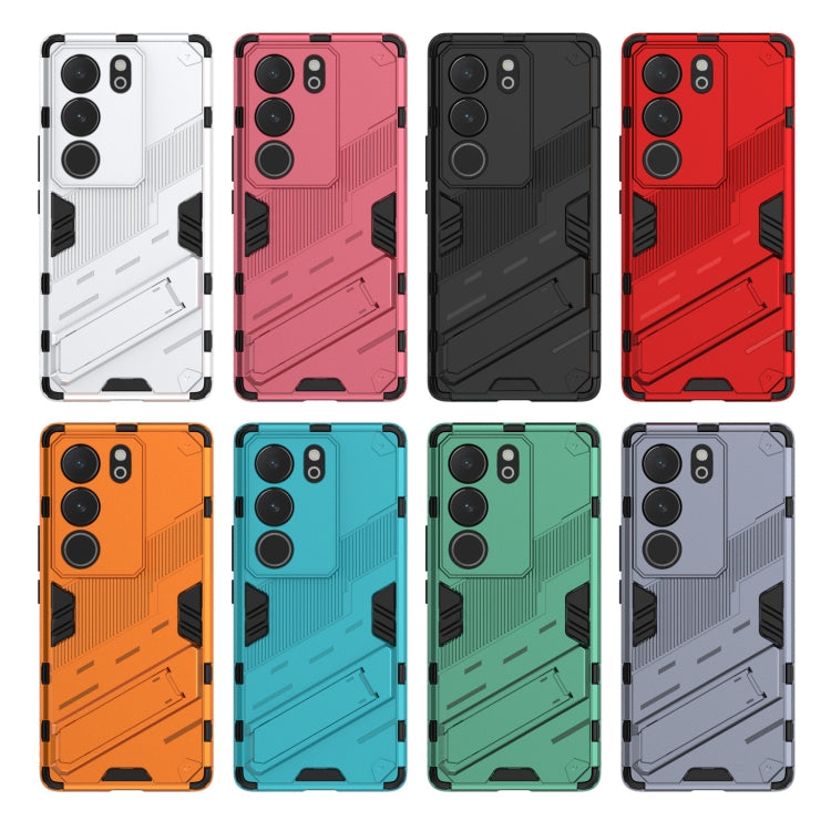 Punk Armor 2 in 1 PC + TPU Phone Case with Holder, For vivo S17 / S17 Pro, For vivo S17e, For vivo iQOO Neo8