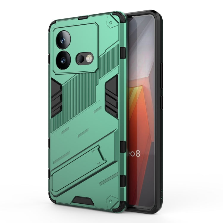 Punk Armor 2 in 1 PC + TPU Phone Case with Holder, For vivo S17 / S17 Pro, For vivo S17e, For vivo iQOO Neo8