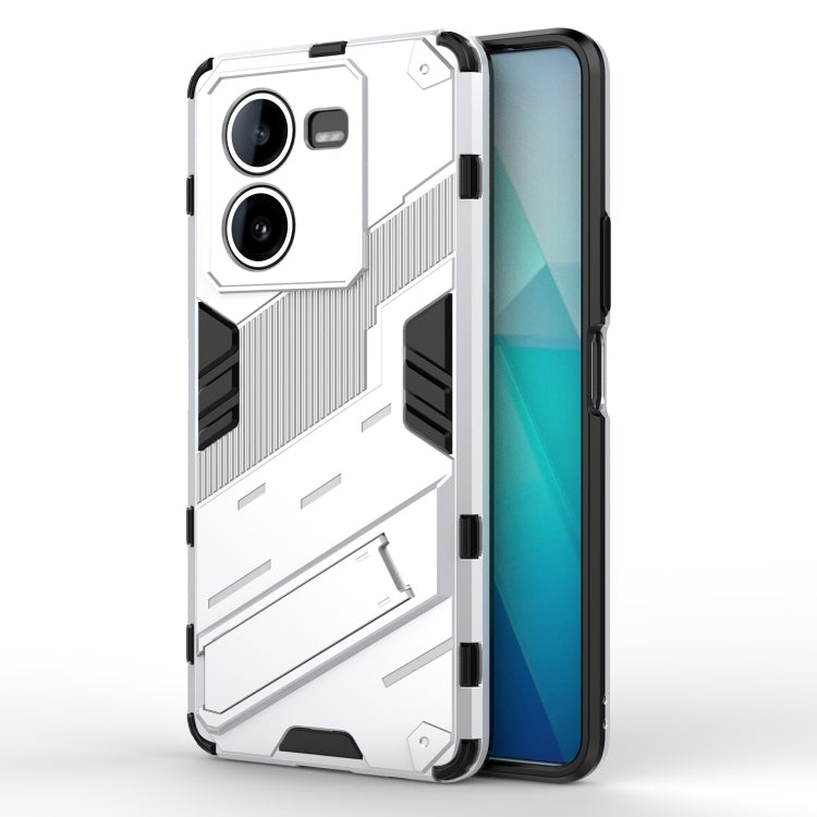 Punk Armor 2 in 1 PC + TPU Phone Case with Holder, For vivo Y200 5G Global, For vivo iQOO Z8, For vivo V29e