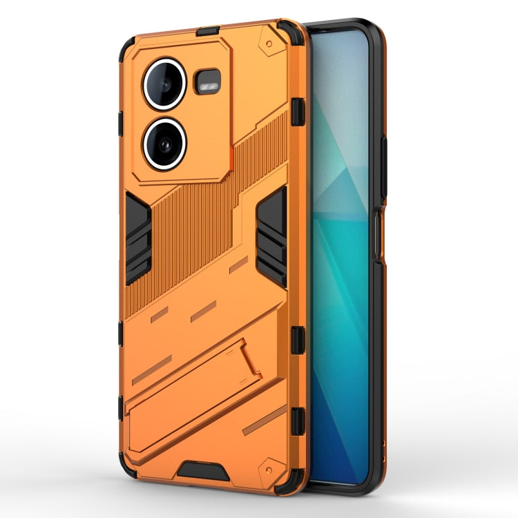 Punk Armor 2 in 1 PC + TPU Phone Case with Holder, For vivo Y200 5G Global, For vivo iQOO Z8, For vivo V29e