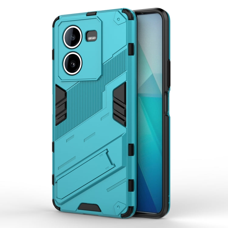Punk Armor 2 in 1 PC + TPU Phone Case with Holder, For vivo Y200 5G Global, For vivo iQOO Z8, For vivo V29e
