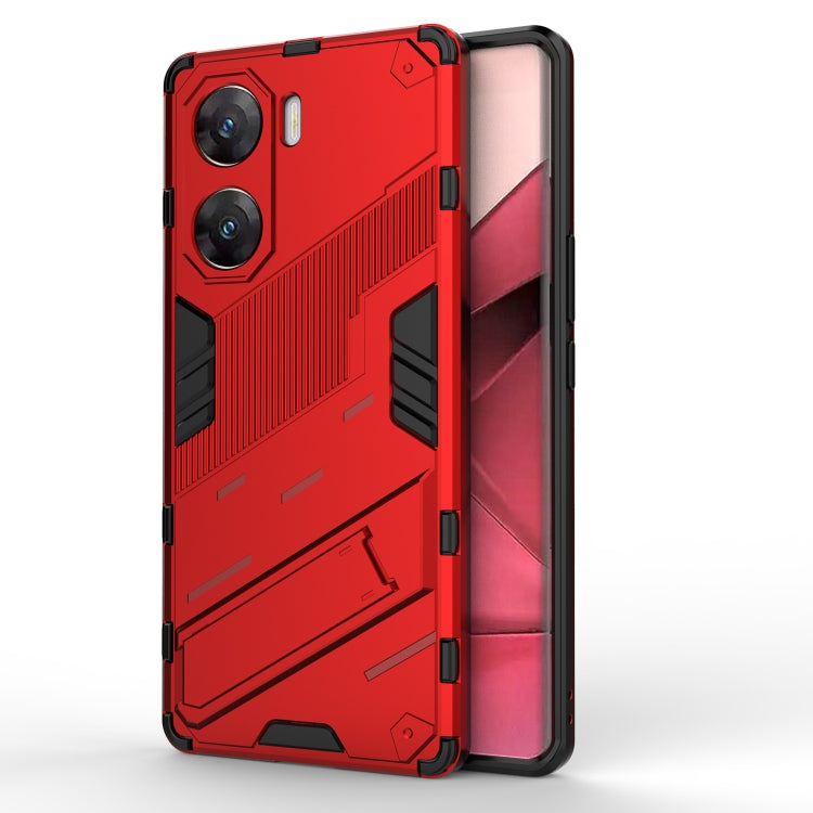 Punk Armor 2 in 1 PC + TPU Phone Case with Holder, For vivo Y200 5G Global, For vivo iQOO Z8, For vivo V29e