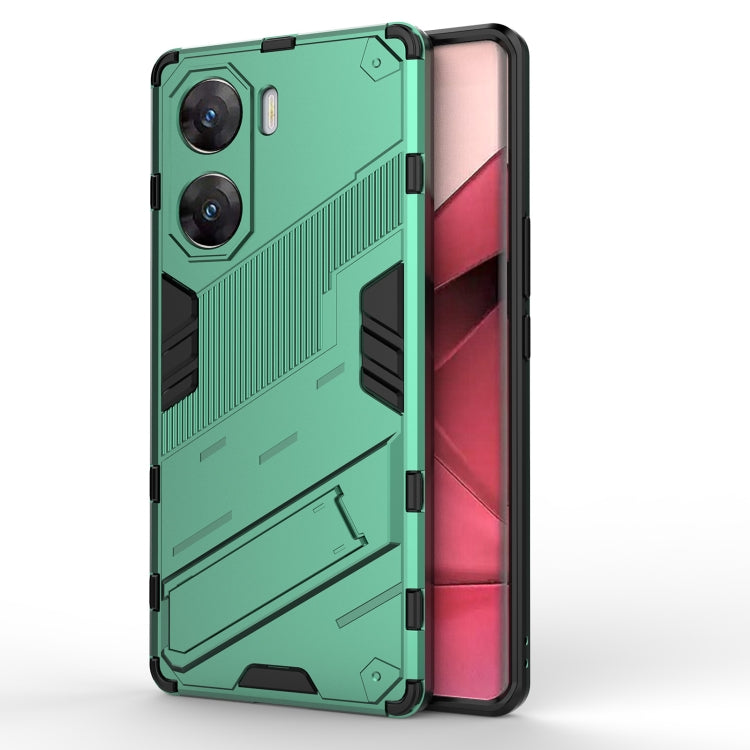 Punk Armor 2 in 1 PC + TPU Phone Case with Holder, For vivo Y200 5G Global, For vivo iQOO Z8, For vivo V29e