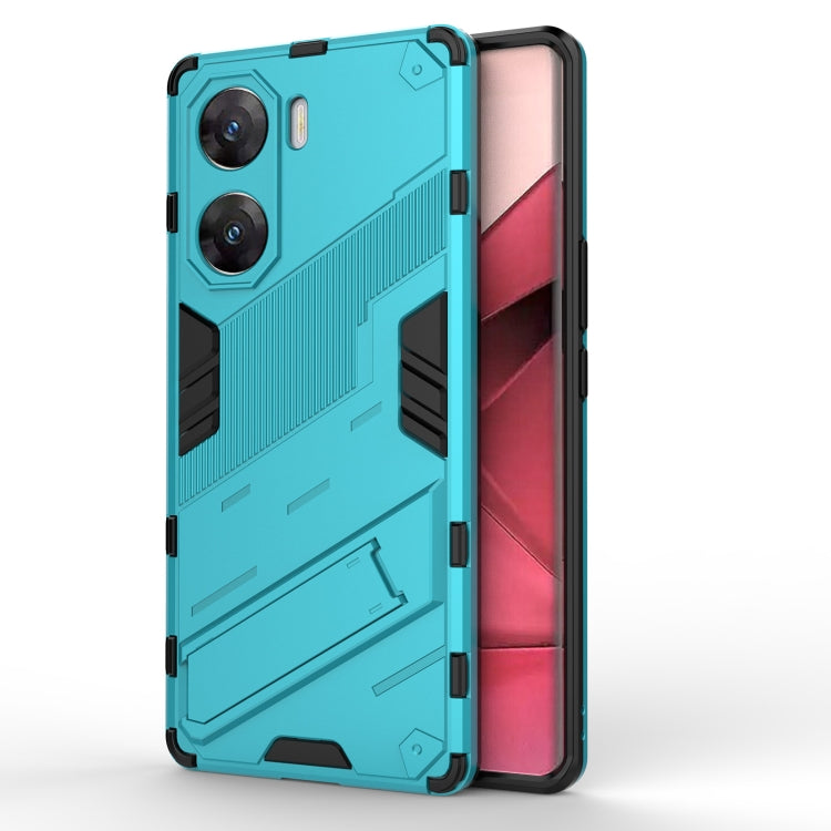 Punk Armor 2 in 1 PC + TPU Phone Case with Holder, For vivo Y200 5G Global, For vivo iQOO Z8, For vivo V29e