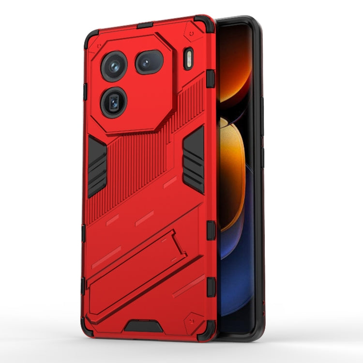 Punk Armor 2 in 1 PC + TPU Phone Case with Holder, For vivo S18 5G, For vivo iQOO 12 Pro 5G, For vivo iQOO 12 5G