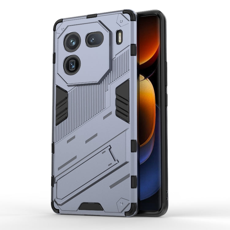 Punk Armor 2 in 1 PC + TPU Phone Case with Holder, For vivo S18 5G, For vivo iQOO 12 Pro 5G, For vivo iQOO 12 5G
