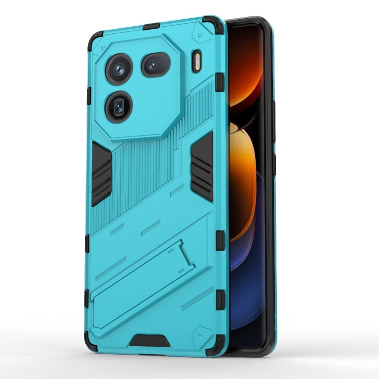 Punk Armor 2 in 1 PC + TPU Phone Case with Holder, For vivo S18 5G, For vivo iQOO 12 Pro 5G, For vivo iQOO 12 5G