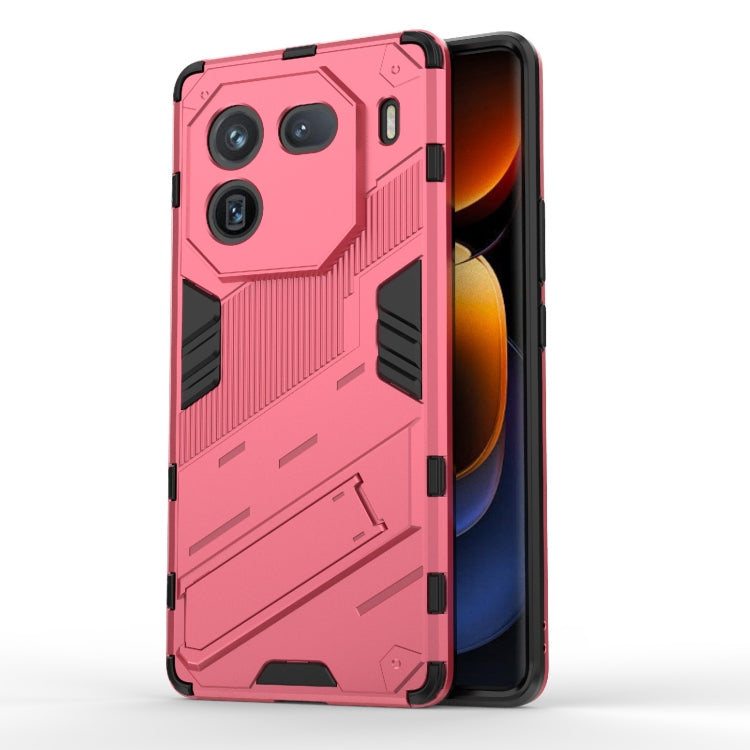 Punk Armor 2 in 1 PC + TPU Phone Case with Holder, For vivo S18 5G, For vivo iQOO 12 Pro 5G, For vivo iQOO 12 5G