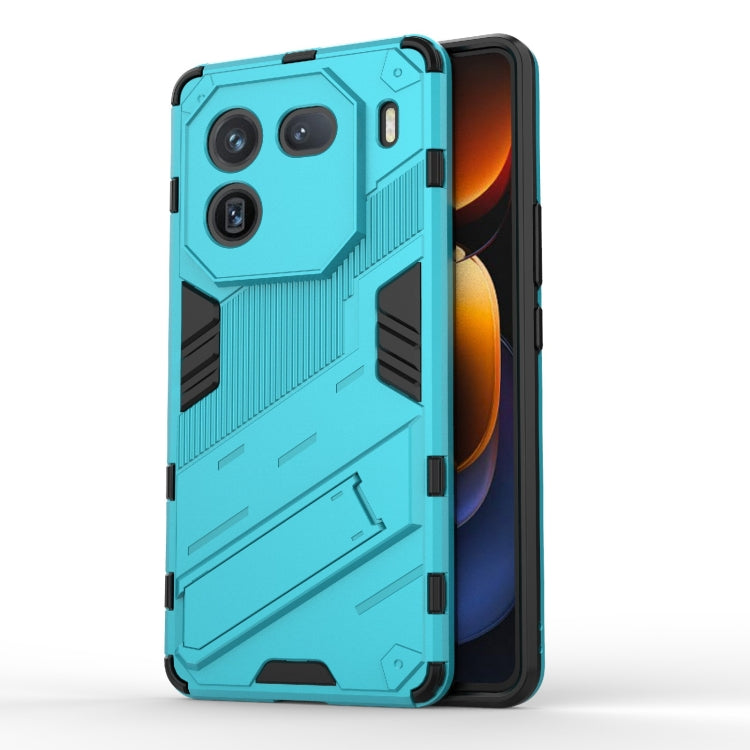 Punk Armor 2 in 1 PC + TPU Phone Case with Holder, For vivo S18 5G, For vivo iQOO 12 Pro 5G, For vivo iQOO 12 5G