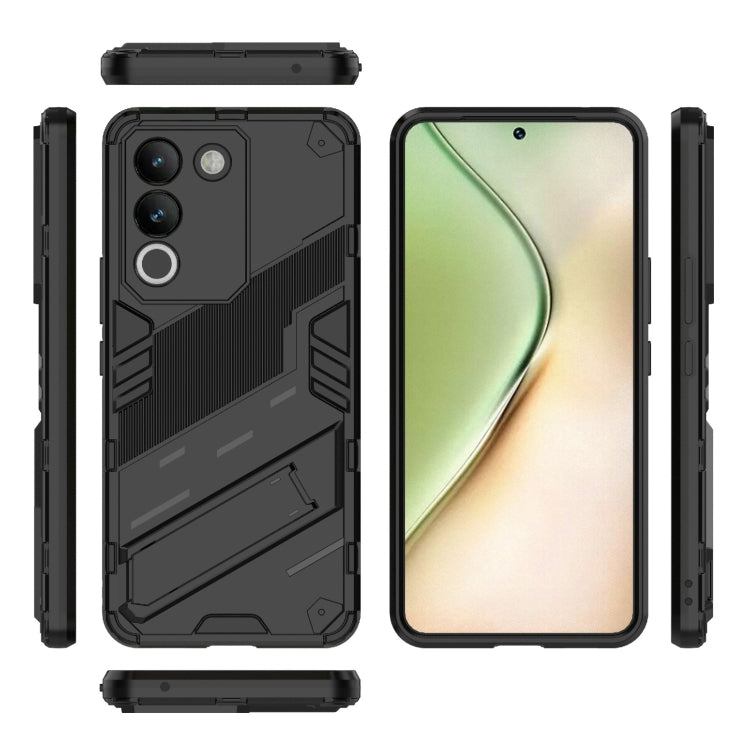 Punk Armor 2 in 1 PC + TPU Phone Case with Holder, For vivo Y200 5G Global, For vivo iQOO Z8, For vivo V29e