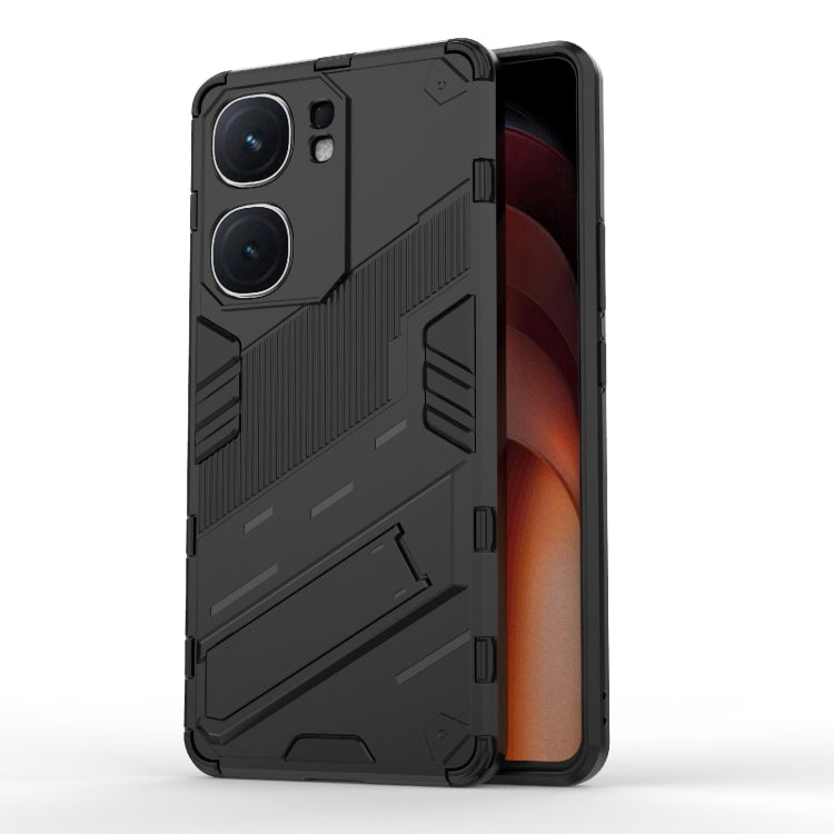 Punk Armor 2 in 1 PC + TPU Phone Case with Holder, For vivo iQOO Z9 Turbo 5G, For vivo iQOO Neo9 5G, For vivo S18E 5G