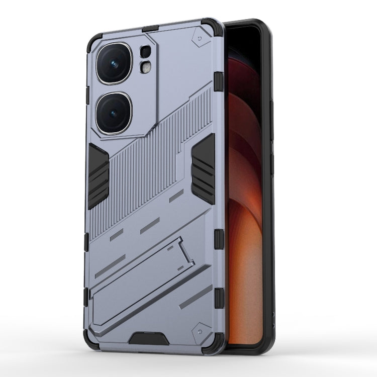 Punk Armor 2 in 1 PC + TPU Phone Case with Holder, For vivo iQOO Z9 Turbo 5G, For vivo iQOO Neo9 5G, For vivo S18E 5G