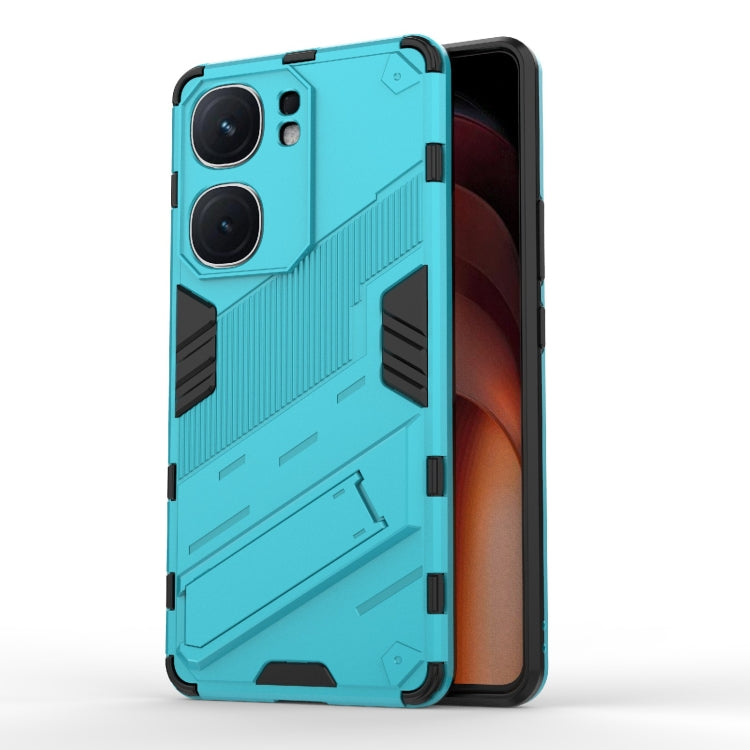 Punk Armor 2 in 1 PC + TPU Phone Case with Holder, For vivo iQOO Z9 Turbo 5G, For vivo iQOO Neo9 5G, For vivo S18E 5G
