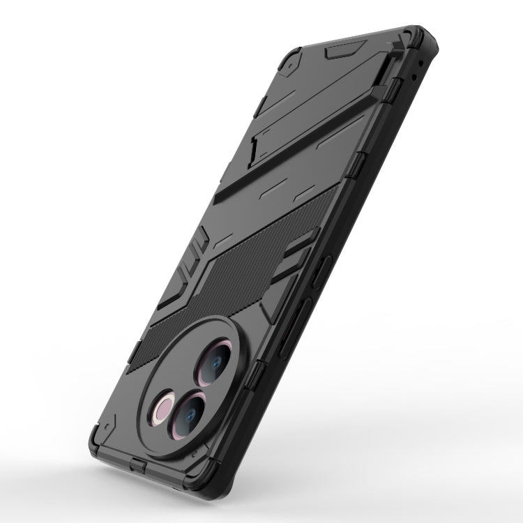 Punk Armor 2 in 1 PC + TPU Phone Case with Holder, For vivo V30e 5G Global, For vivo iQOO Z9X 5G, For vivo iQOO Z9 5G