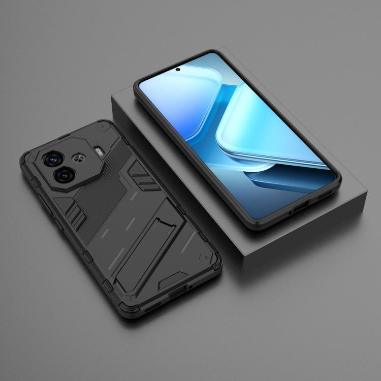 Punk Armor 2 in 1 PC + TPU Phone Case with Holder, For vivo iQOO Z9 Turbo 5G, For vivo iQOO Neo9 5G, For vivo S18E 5G