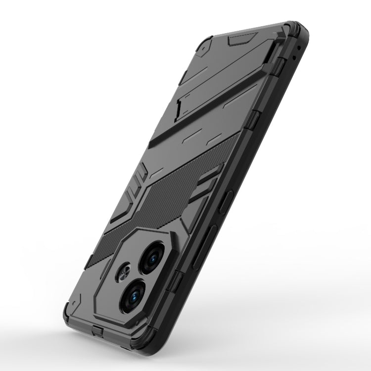 Punk Armor 2 in 1 PC + TPU Phone Case with Holder, For vivo iQOO Z9 Turbo 5G, For vivo iQOO Neo9 5G, For vivo S18E 5G