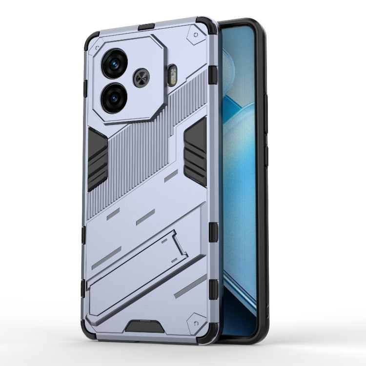 Punk Armor 2 in 1 PC + TPU Phone Case with Holder, For vivo iQOO Z9 Turbo 5G, For vivo iQOO Neo9 5G, For vivo S18E 5G