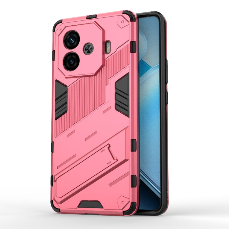 Punk Armor 2 in 1 PC + TPU Phone Case with Holder, For vivo iQOO Z9 Turbo 5G, For vivo iQOO Neo9 5G, For vivo S18E 5G