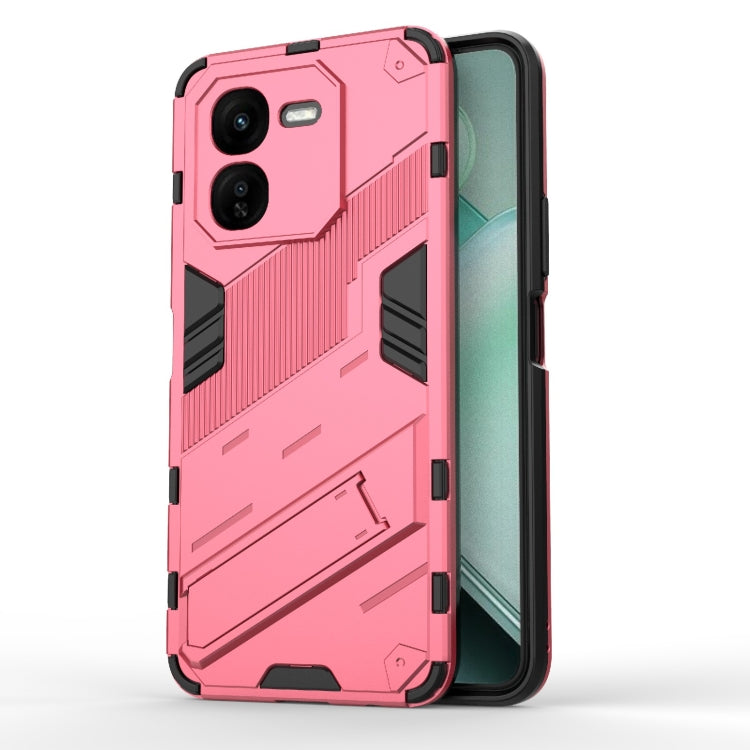 Punk Armor 2 in 1 PC + TPU Phone Case with Holder, For vivo V30e 5G Global, For vivo iQOO Z9X 5G, For vivo iQOO Z9 5G