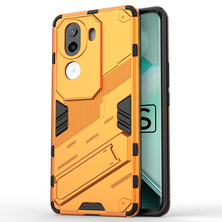 Punk Armor 2 in 1 PC + TPU Phone Case with Holder, For vivo V50 5G Global, For vivo iQOO Z9s Pro 5G India, For vivo iQOO Z9s 5G Global