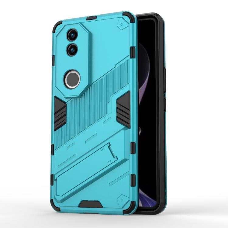 Punk Armor 2 in 1 PC + TPU Phone Case with Holder, For vivo V50 5G Global, For vivo iQOO Z9s Pro 5G India, For vivo iQOO Z9s 5G Global