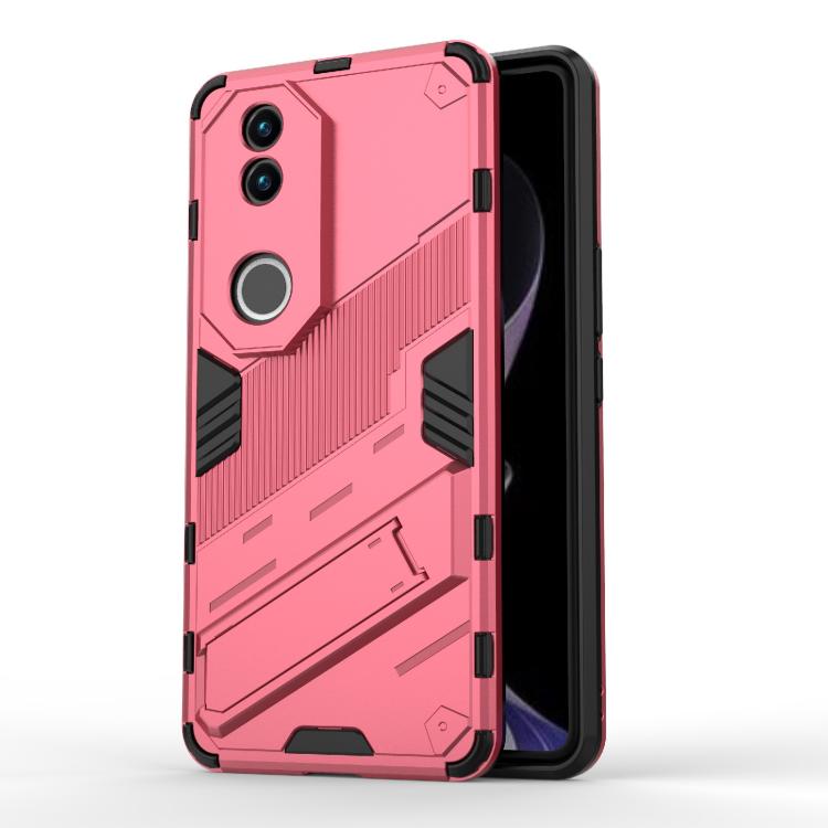 Punk Armor 2 in 1 PC + TPU Phone Case with Holder, For vivo V50 5G Global, For vivo iQOO Z9s Pro 5G India, For vivo iQOO Z9s 5G Global