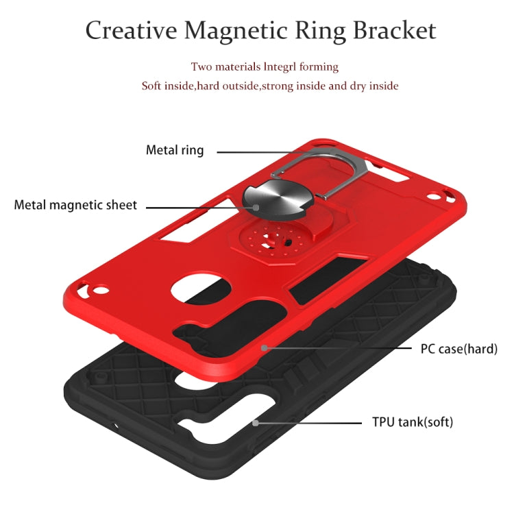 2 in 1 Armor Series PC + TPU Protective Case with Ring Holder, For Samsung Galaxy A70e, For Samsung Galaxy A11 / M11, For Samsung Galaxy A21(EU Version)