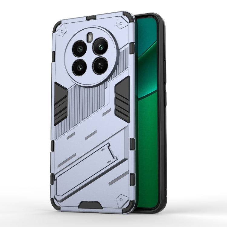 Punk Armor 2 in 1 PC + TPU Phone Case with Holder, For Realme C63 4G Global, For Realme 12 5G Global, For Realme 12+ 5G Global