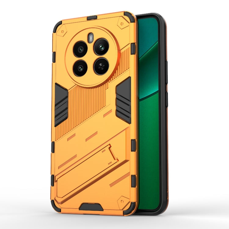 Punk Armor 2 in 1 PC + TPU Phone Case with Holder, For Realme C63 4G Global, For Realme 12 5G Global, For Realme 12+ 5G Global