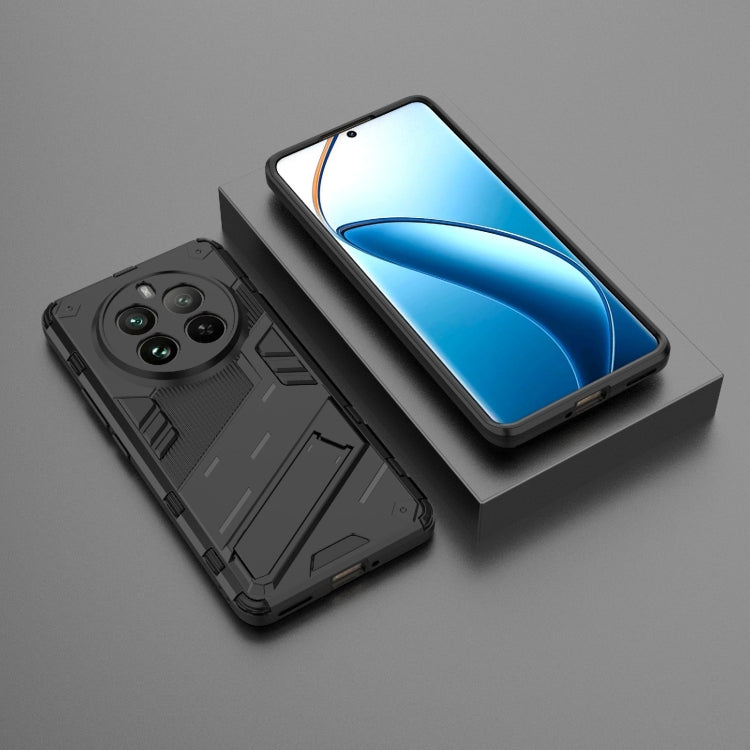Punk Armor 2 in 1 PC + TPU Phone Case with Holder, For Realme 12 Pro 5G Global, For Realme C67 4G Global, For Realme 11 4G Global
